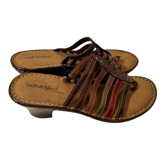 Natural Soul Ny Naturalizer Strappy Sandals Lorena Size 9 1/2 M - Picture 3 of 7